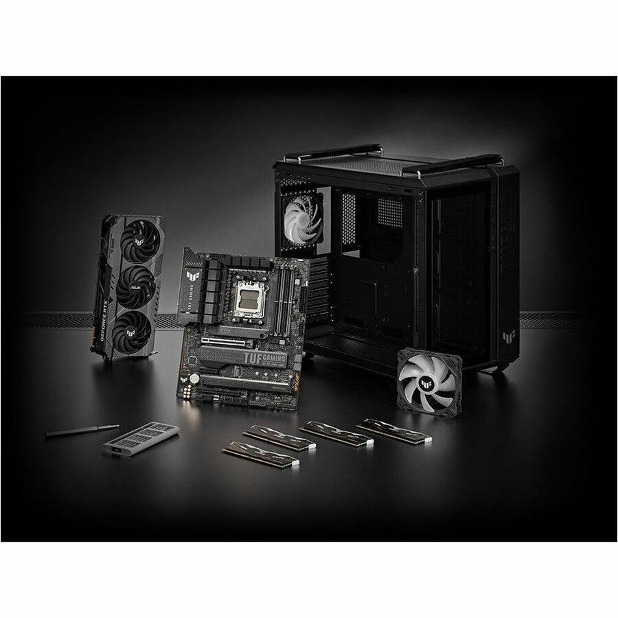 TUF GAMING B650EM-E WIFI Gaming Desktop Motherboard - AMD B650 Chipset - Socket AM5 - Micro ATX TUF GAMING B650EM-E WIFI Gaming Desktop Motherboard - AMD B650 Chipset - Socket AM5 - Micro ATX